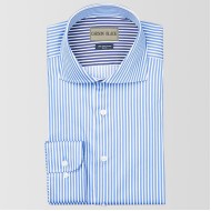 Blue Bar Stripe Shirt